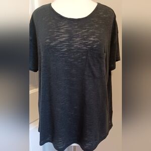 Black Old Navy The Easy Tee Sz Large